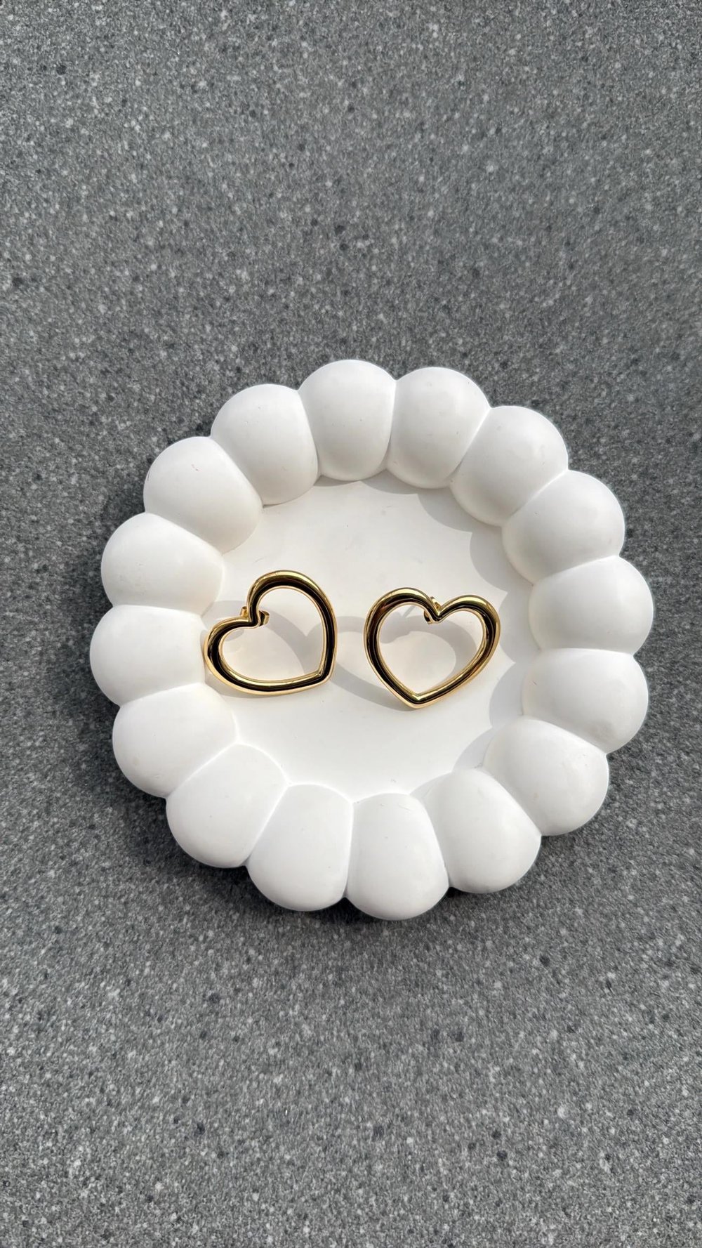Kalben Gold Küpe