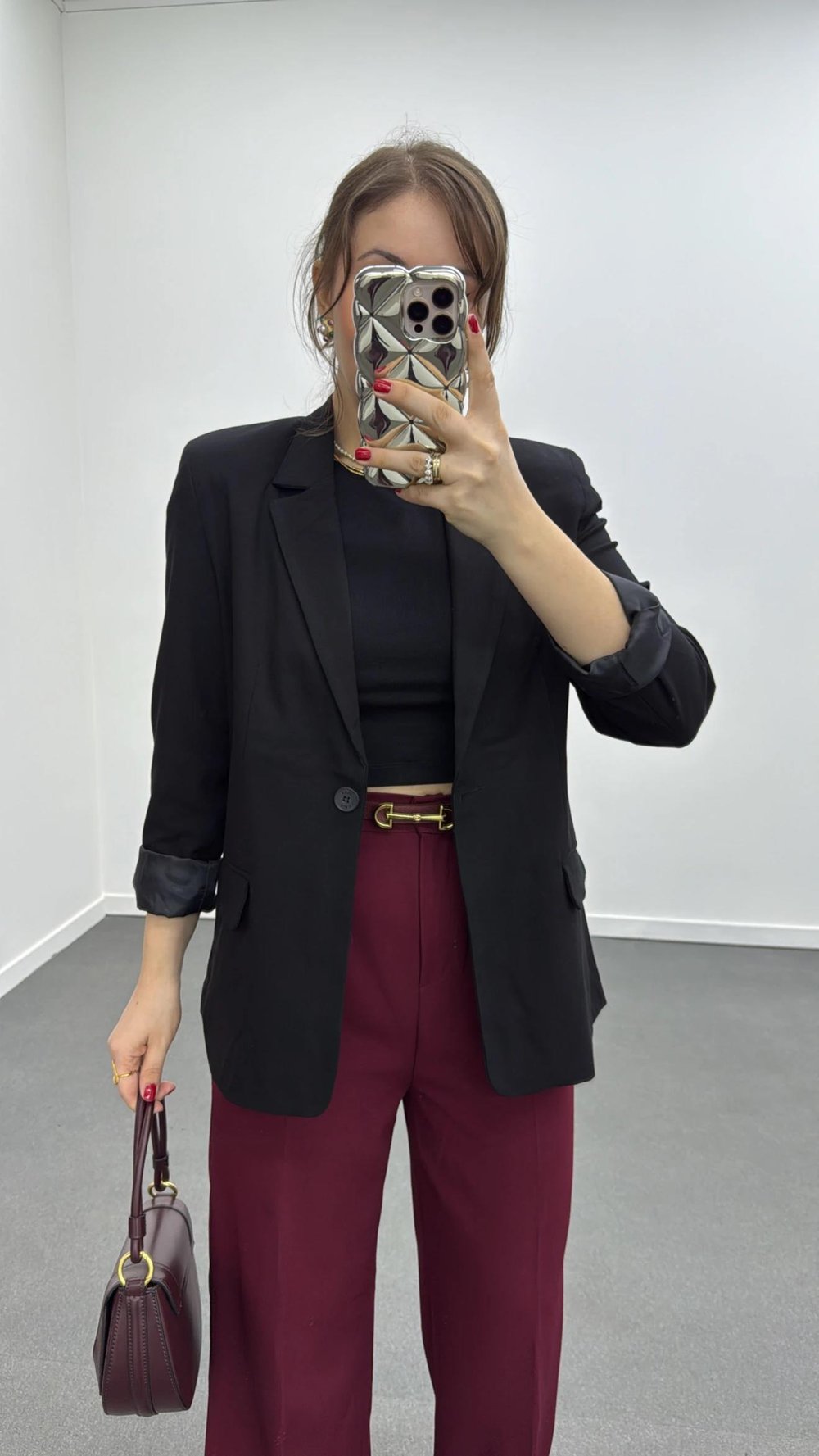 Simon Siyah Blazer Ceket