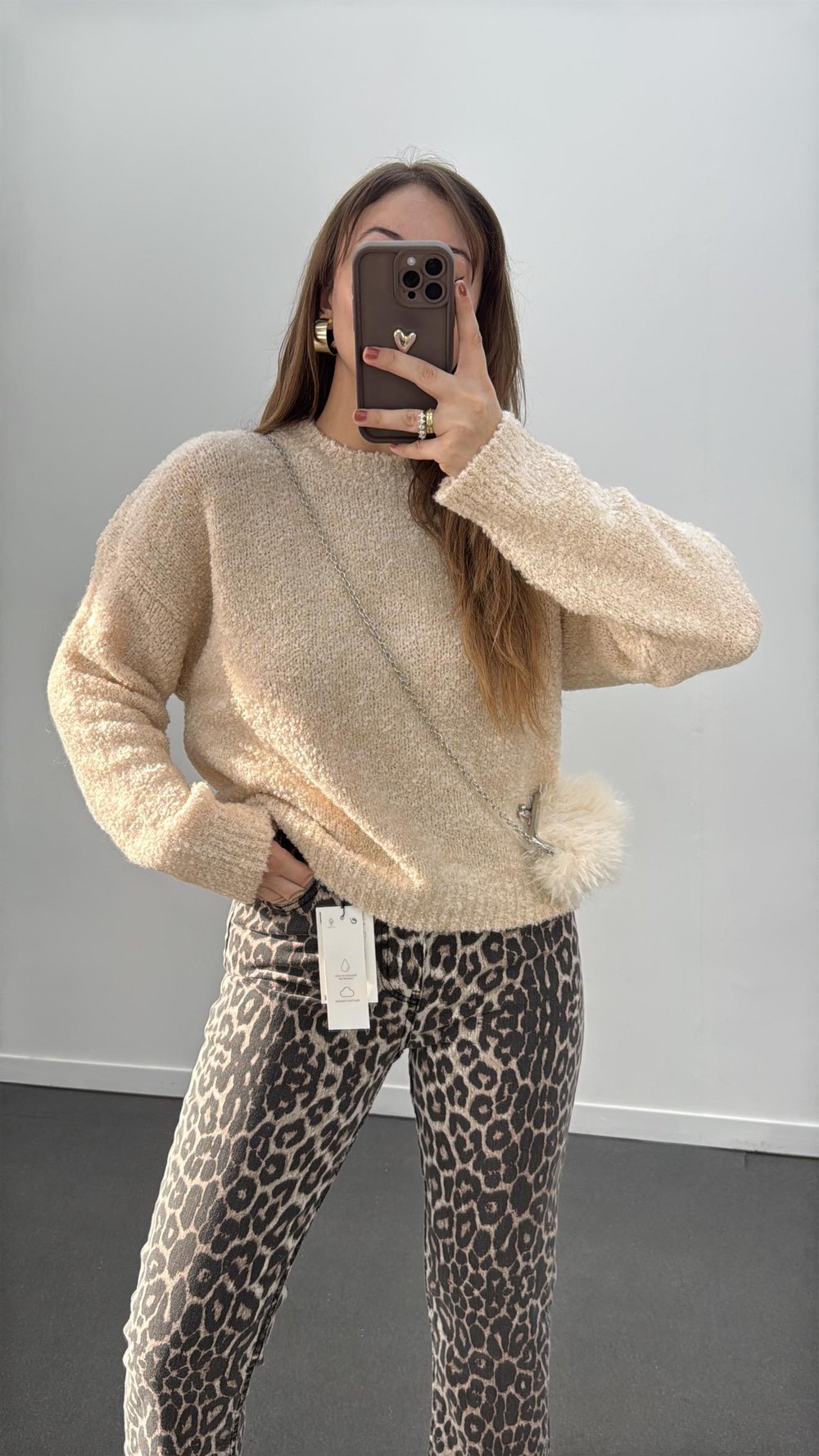 Sunbean Vanilya Triko Bukletli Kazak