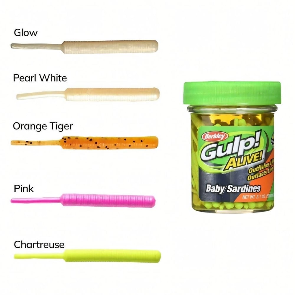 Berkley Gulp Alive Baby Sardine LRF Silikon Yem