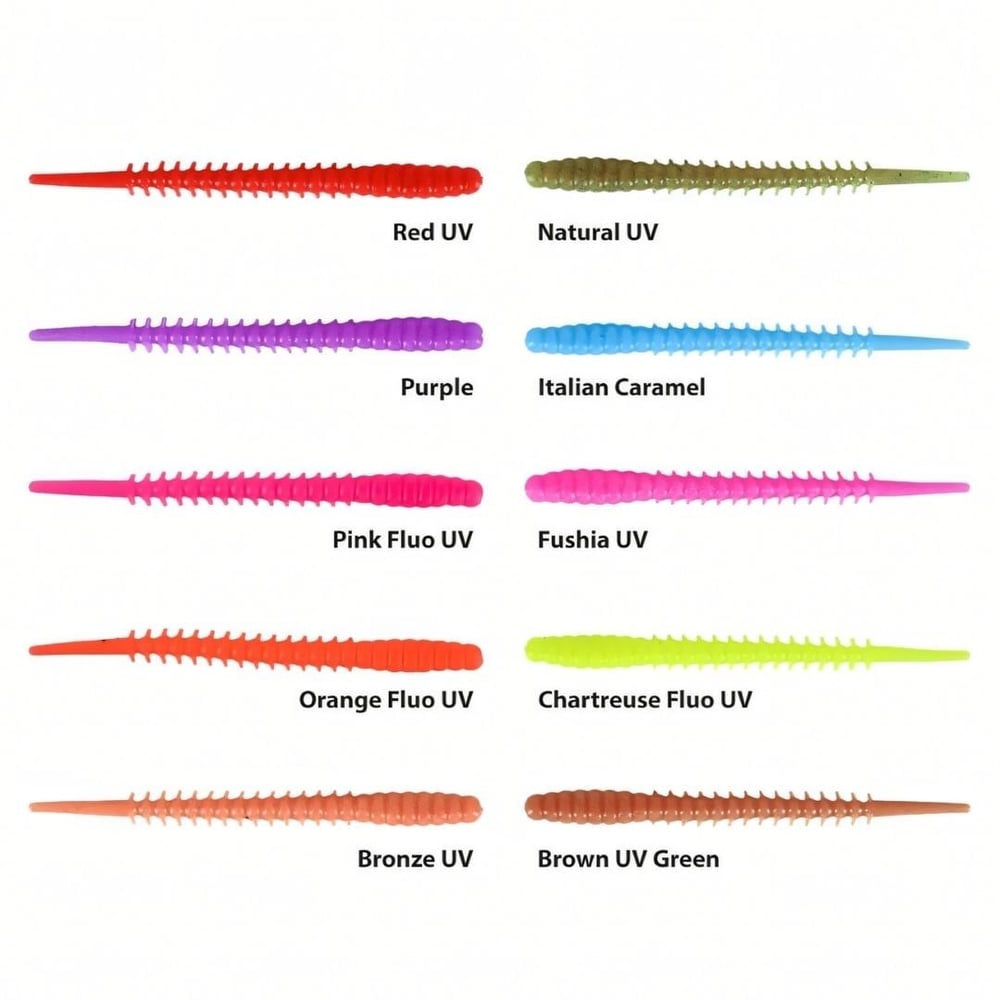 Fujin Bio Worm 6 Cm Kokulu LRF Silikon Yem