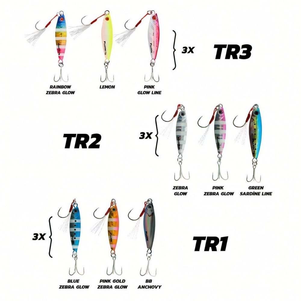Fujin Jig-X Trio 3lü 5 Gr Micro Jig