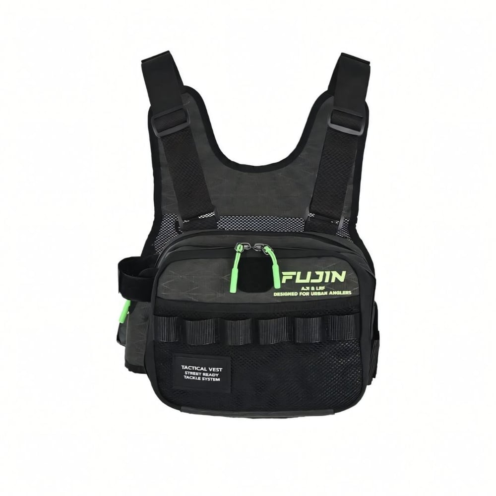 Fujin Tactical Vest Khaki Balıkçı Çantası