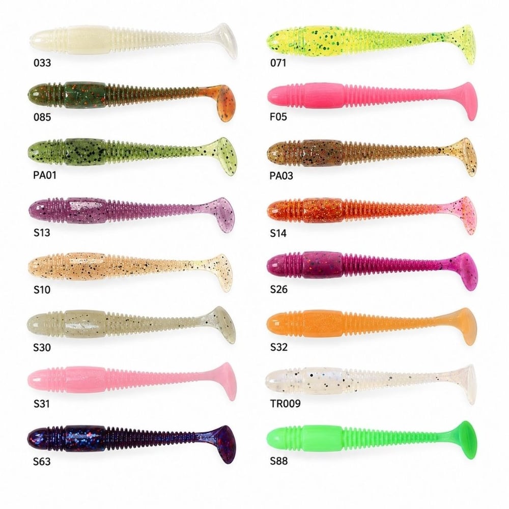 Lucky John Tioga 2'' (5.08 cm) 10P Silikon Yem