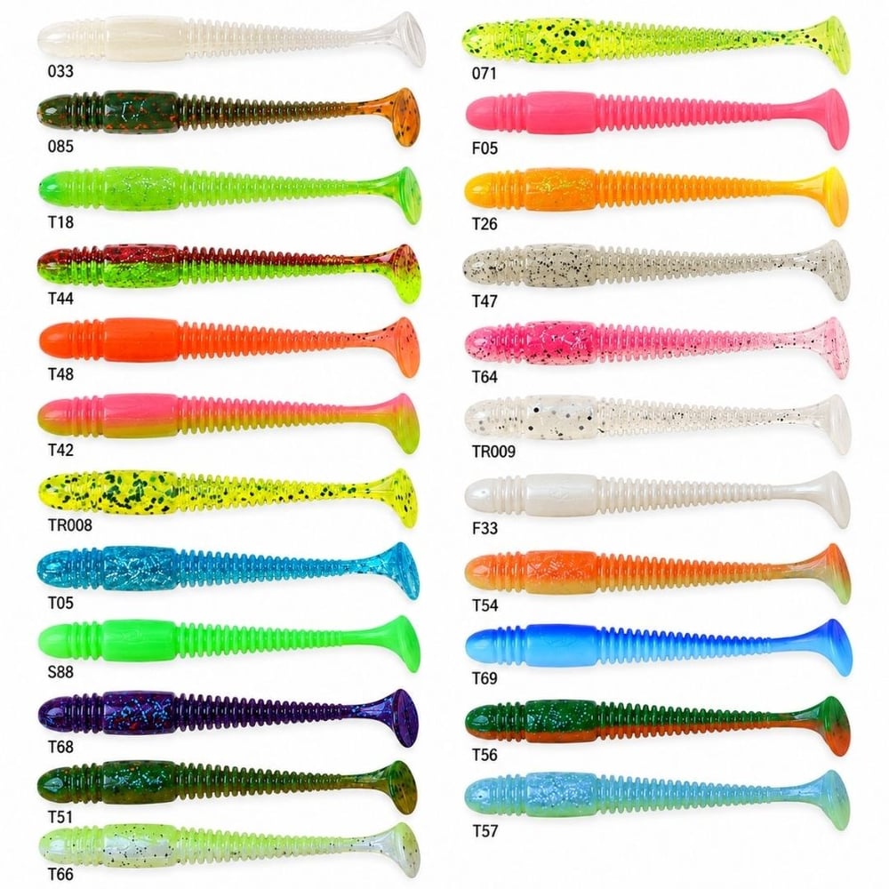 Lucky John Tioga 2.9'' (7.36 cm) 7P Silikon Yem