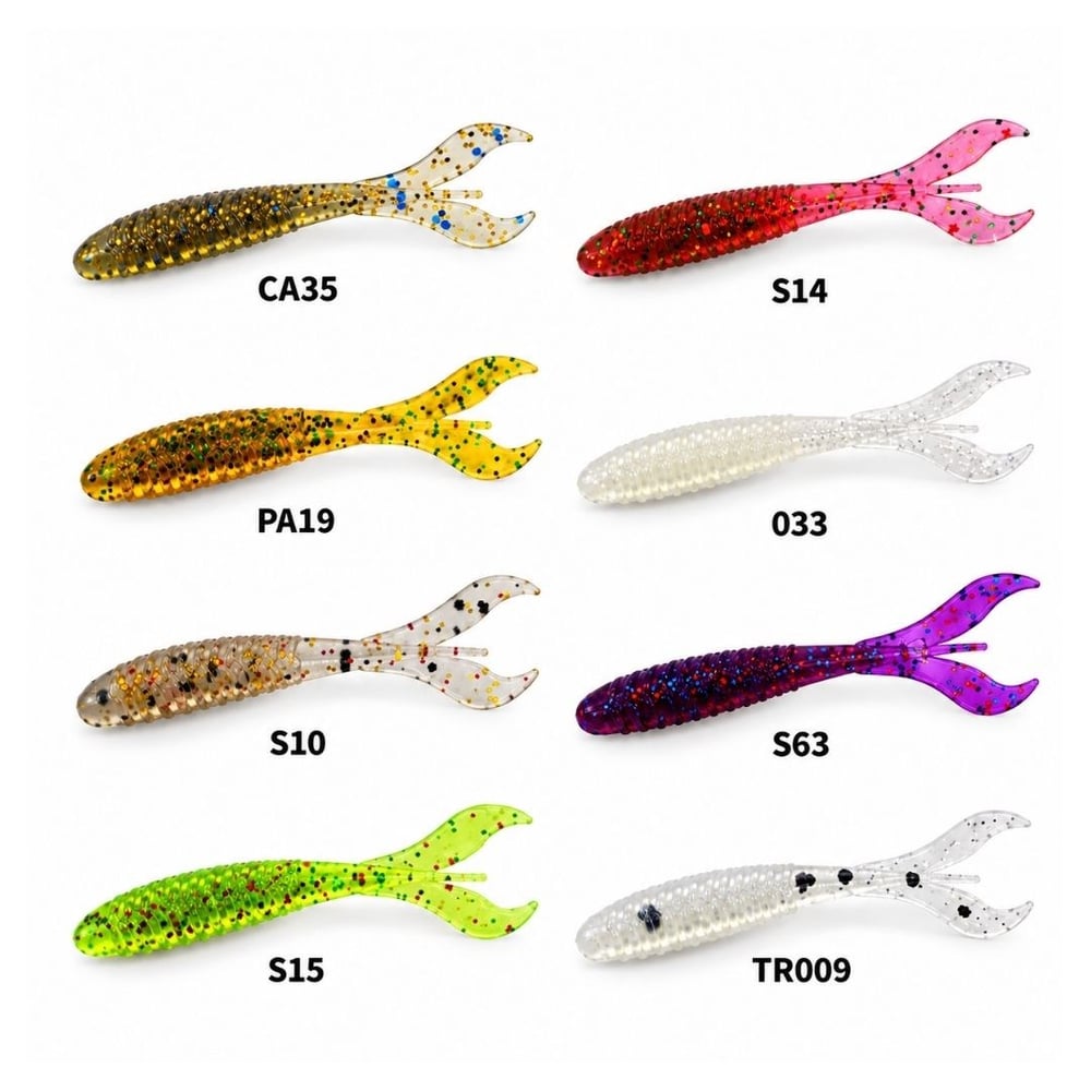 Lucky John W-Worm 3.38 Cm LRF Silikon Yem