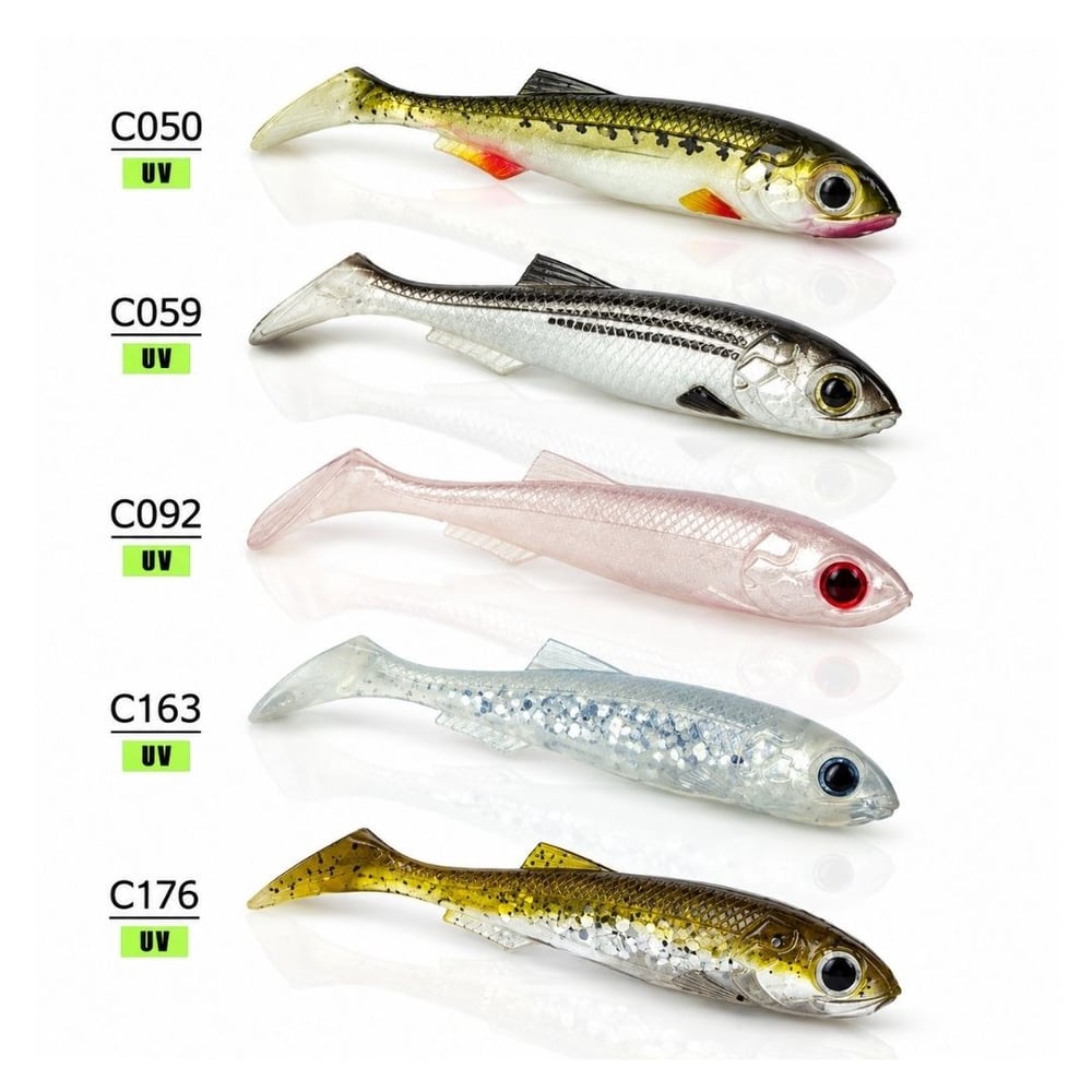 NaniwaOsakaShi Endurande Shad 7 Cm Silikon Yem