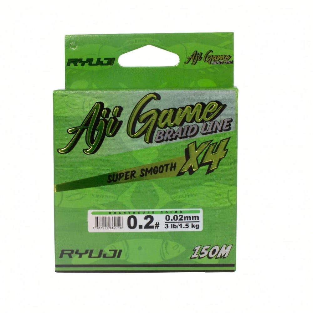 Ryuji Aji Game 4x 150 Mt Chartreuse İp Misina