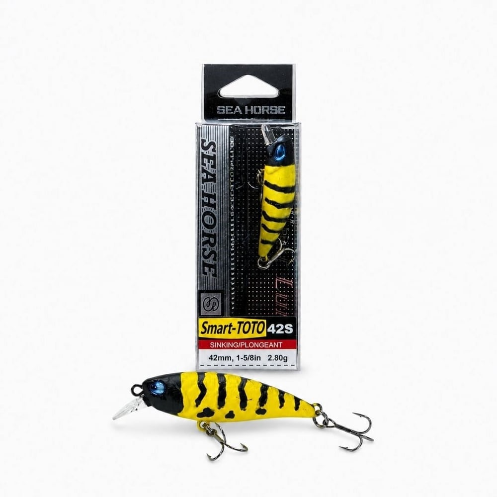 Sea Horse Smart-Toto 42S Arı Desenli 4.2 Cm 2.8 Gr Maket Balık