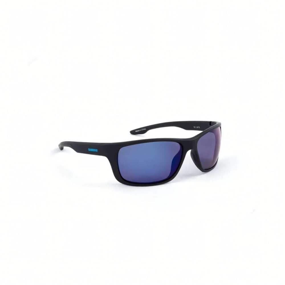 Shimano Antares Matte Black & Blue Mirror Güneş Gözlüğü