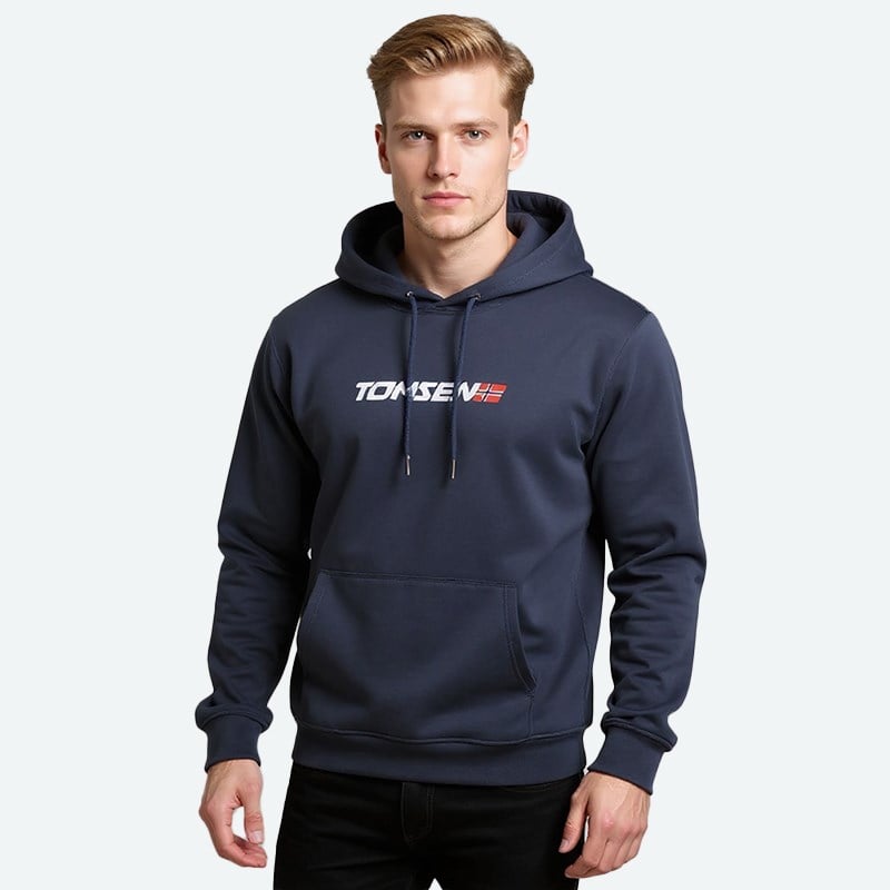 Kapüşonlu Sweatshirt - Lacivert