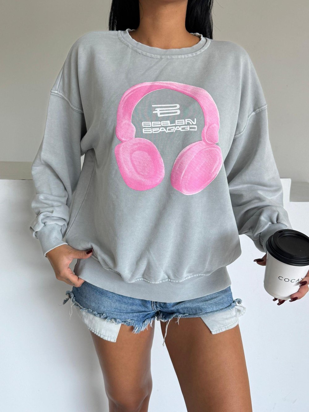Oversize sweatshırt