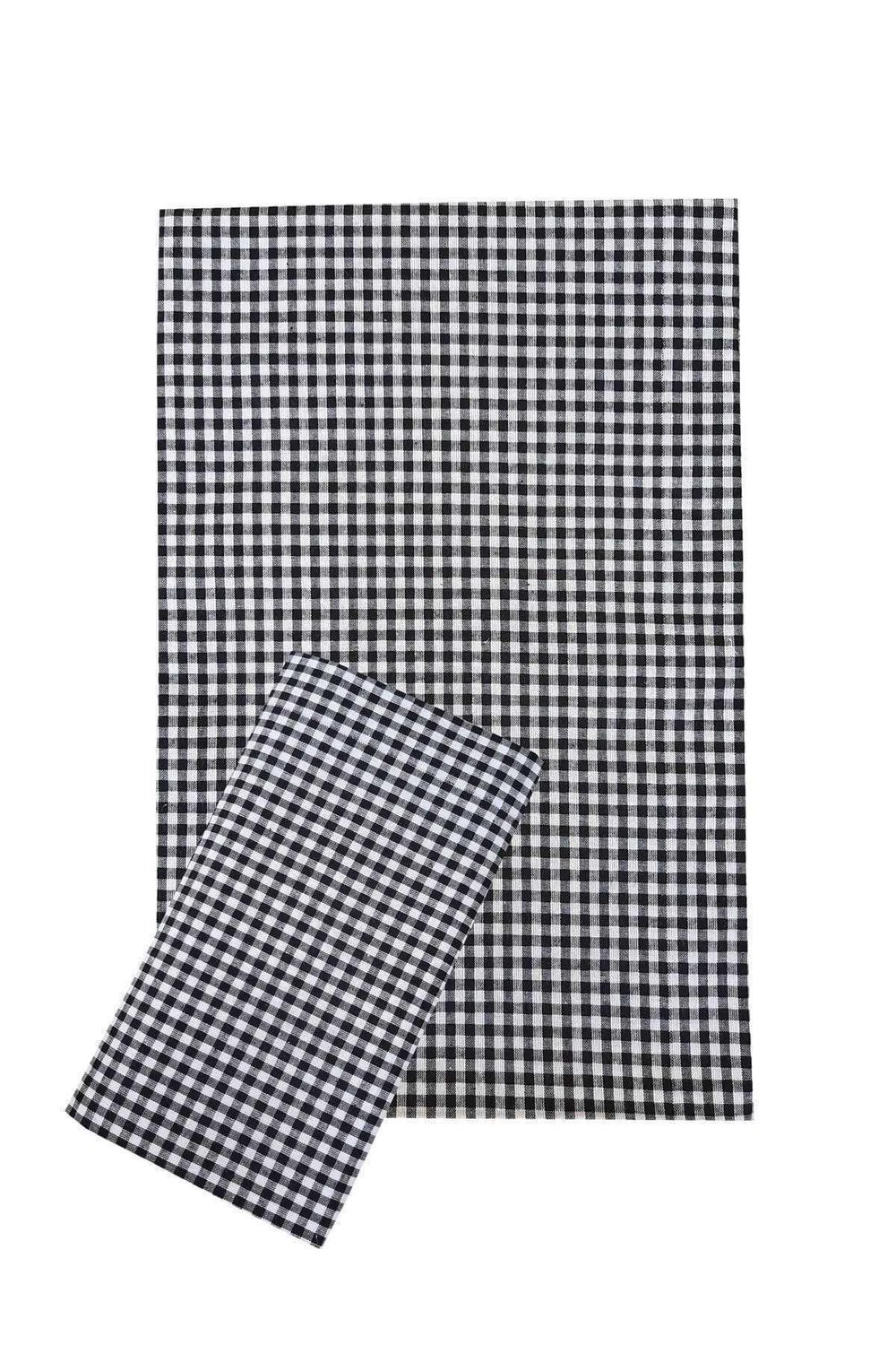 Zefir Desen Sofra Bezi Masa Örtüsü 170 x 170 Cm Siyah