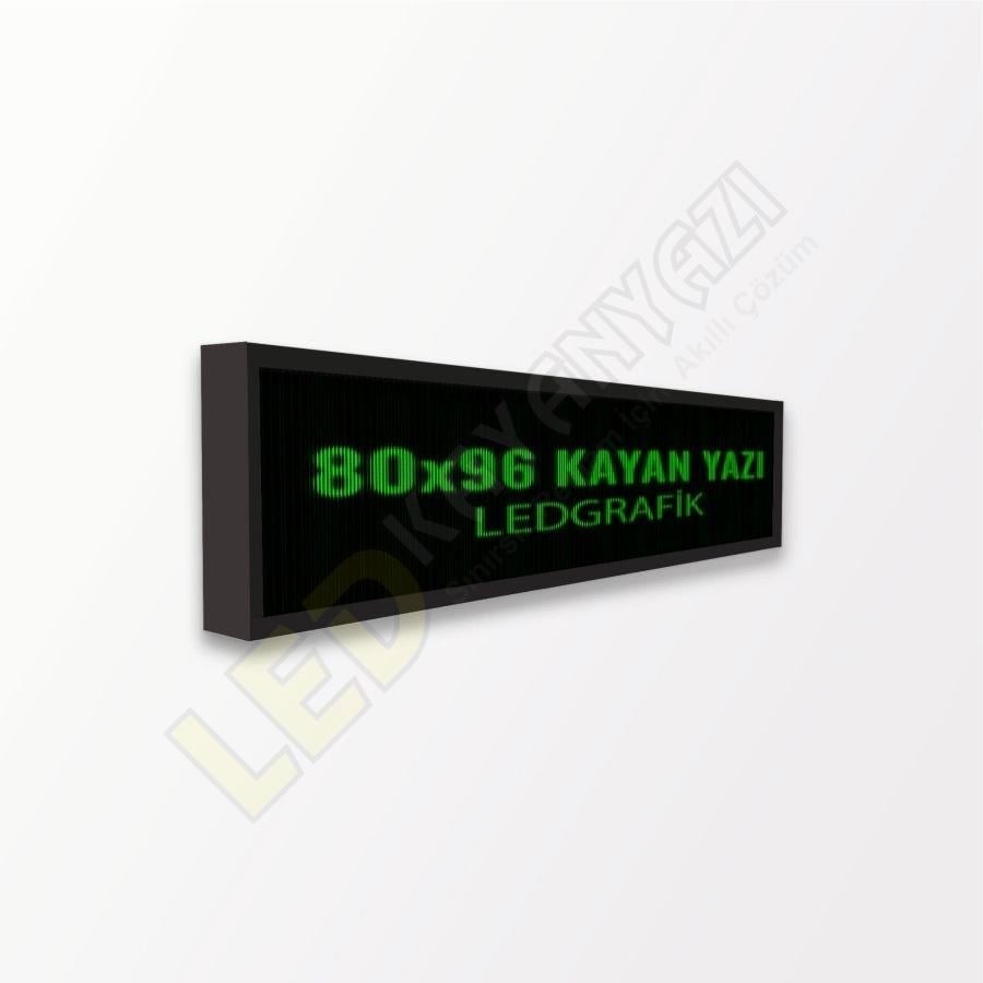 80X96 P10 Kayan Yazı Çift Yön