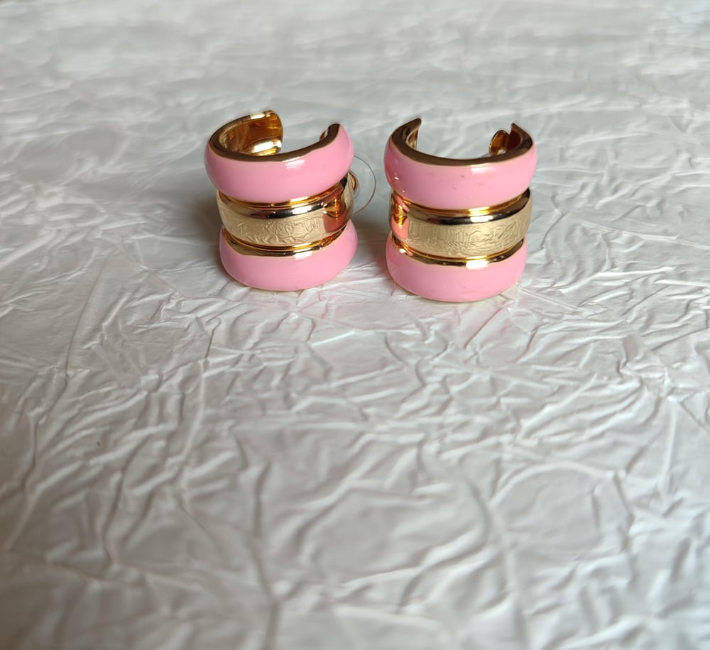 Pembe Mine Küpe