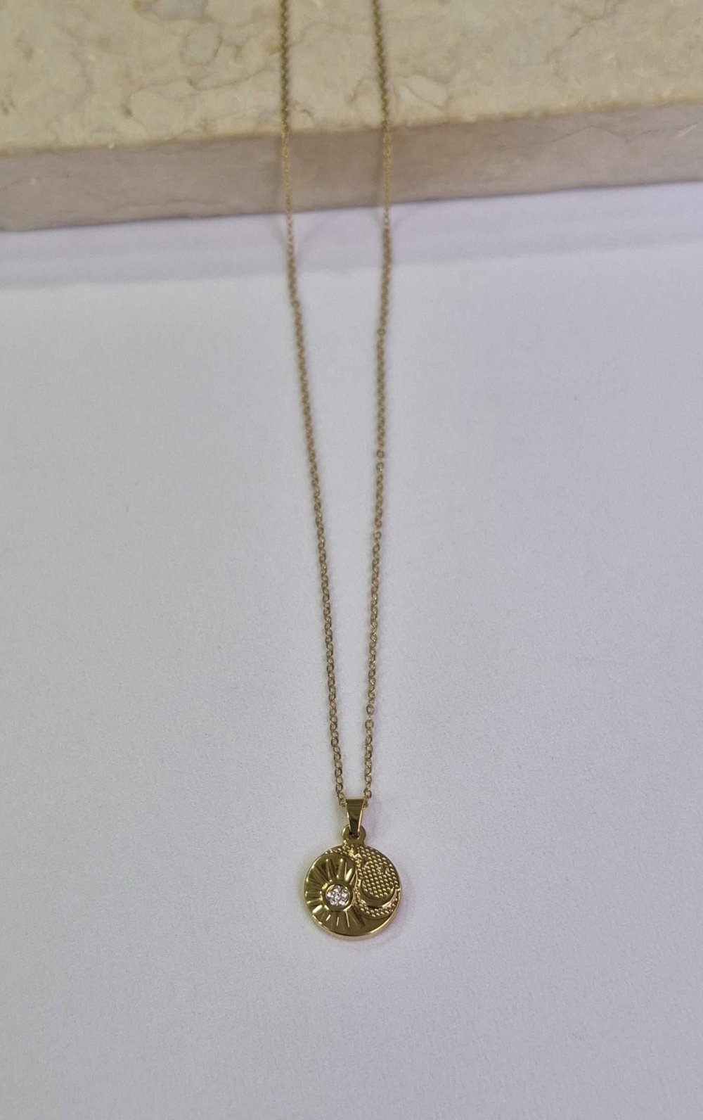 60 CM ÇELİK KOLYE 