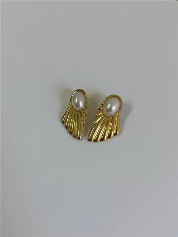 GOLD ÇELİK KÜPE 