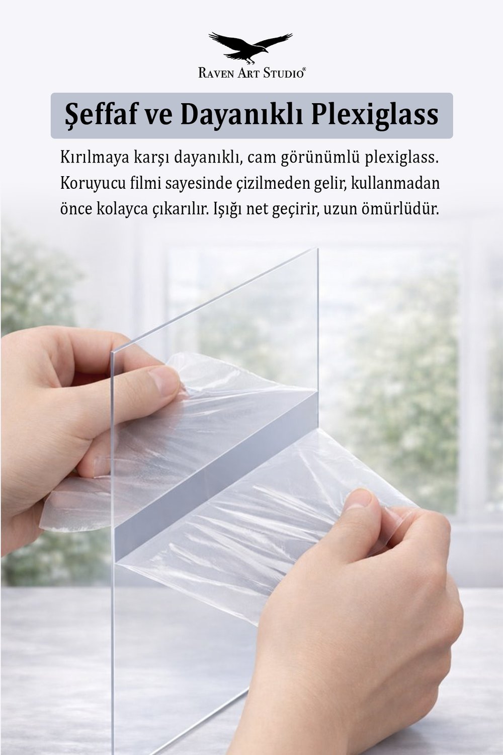 A4 Çerçeve Ekonomik Pergamon Beyaz