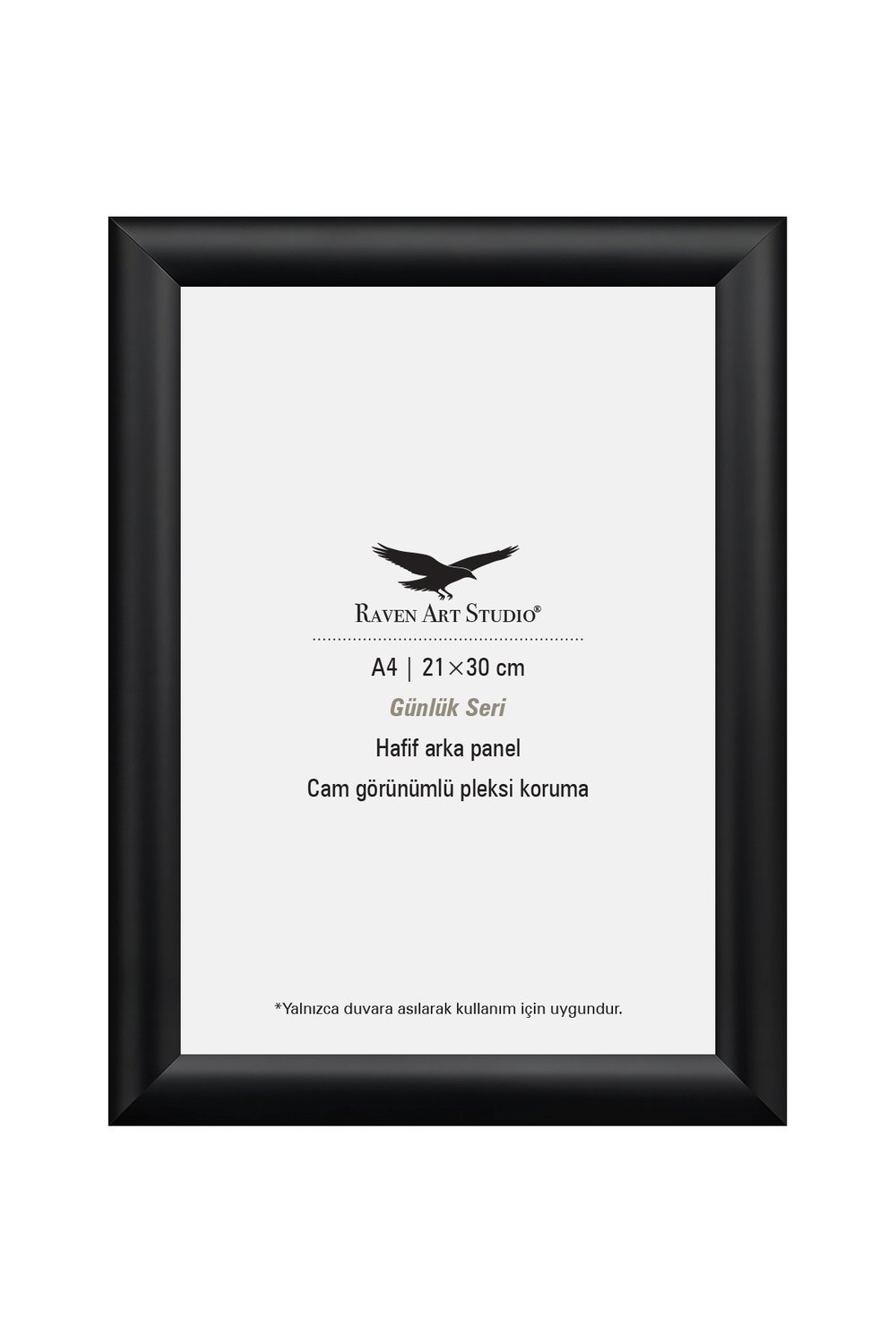 A4 Çerçeve Ekonomik Pergamon Siyah