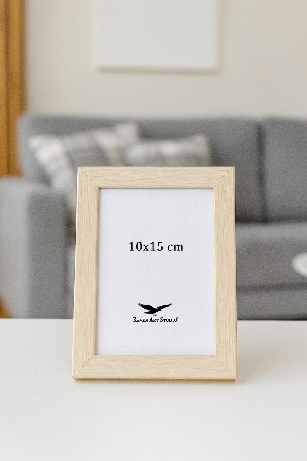 Ermitaj 10cm x 15cm Sedef Resim Fotoğraf Belge Poster Evrak Çerçevesi Korumalı Kırılmaz Pleksi Cam