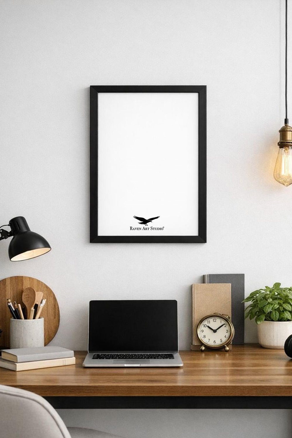 Ermitaj A3 Ebat 30cm x 42cm Siyah Resim Fotoğraf Belge Poster Evrak Çerçevesi Korumalı Kırılmaz Pleksi Cam