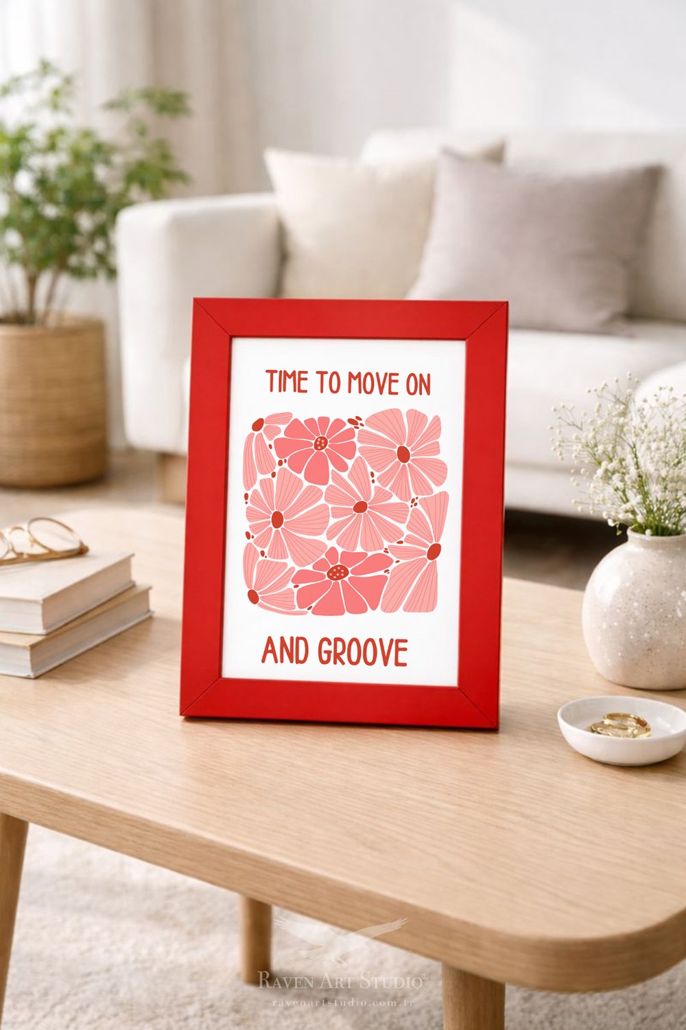 Potala 13x18cm Kırmızı Resim Fotoğraf Belge Poster Evrak Çerçevesi Korumalı Kırılmaz Pleksi Cam