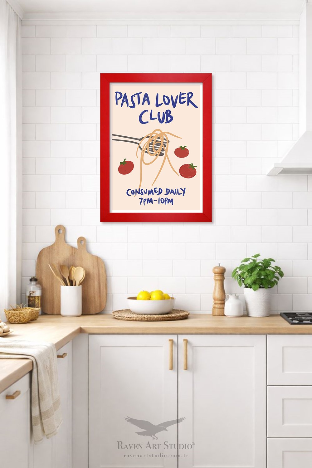 Potala A3-30x42cm Kırmızı Resim Fotoğraf Belge Poster Evrak Çerçevesi Korumalı Kırılmaz Pleksi Cam