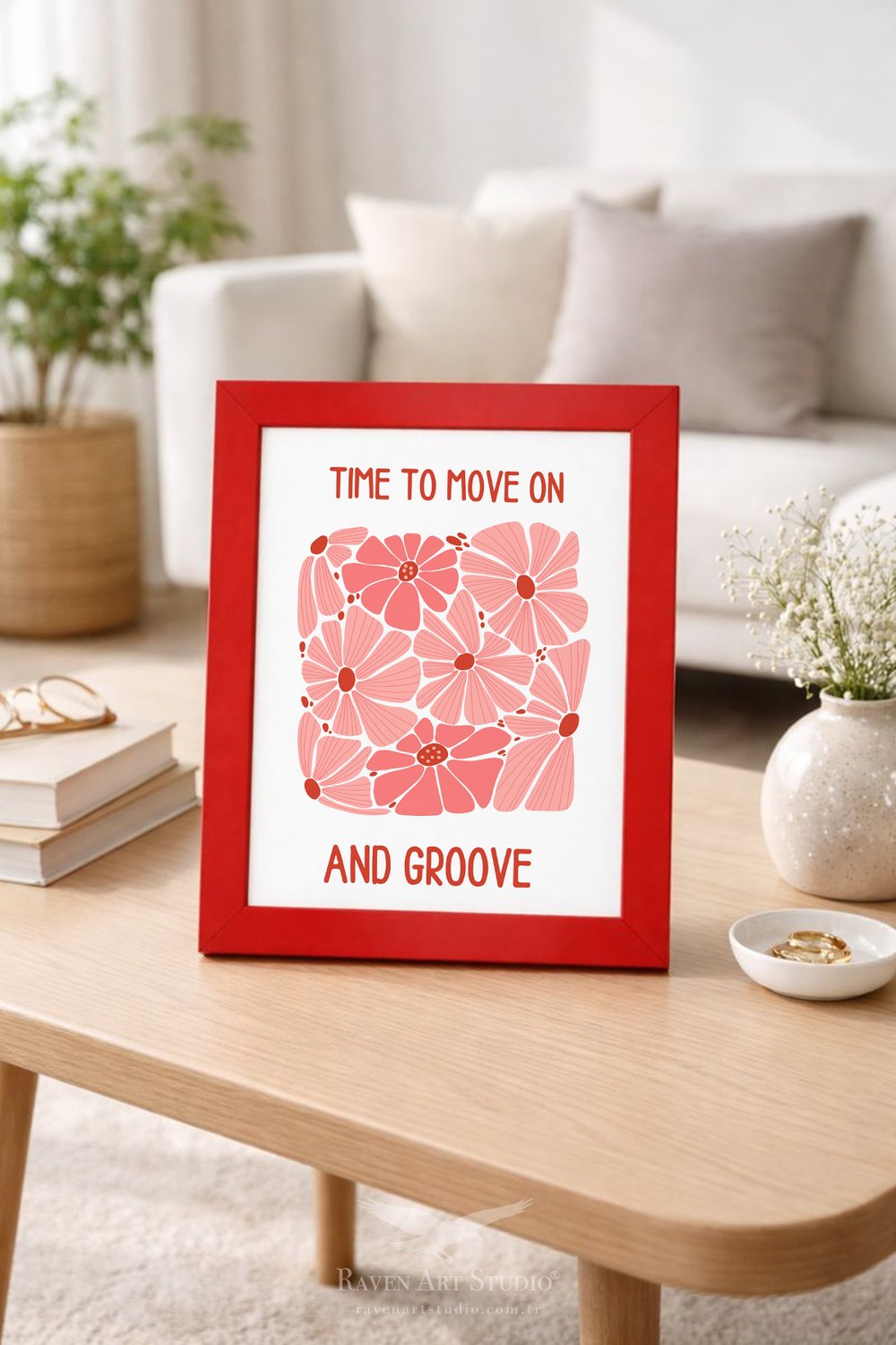 Potala A5-15x21cm Kırmızı Resim Fotoğraf Belge Poster Evrak Çerçevesi Korumalı Kırılmaz Pleksi Cam