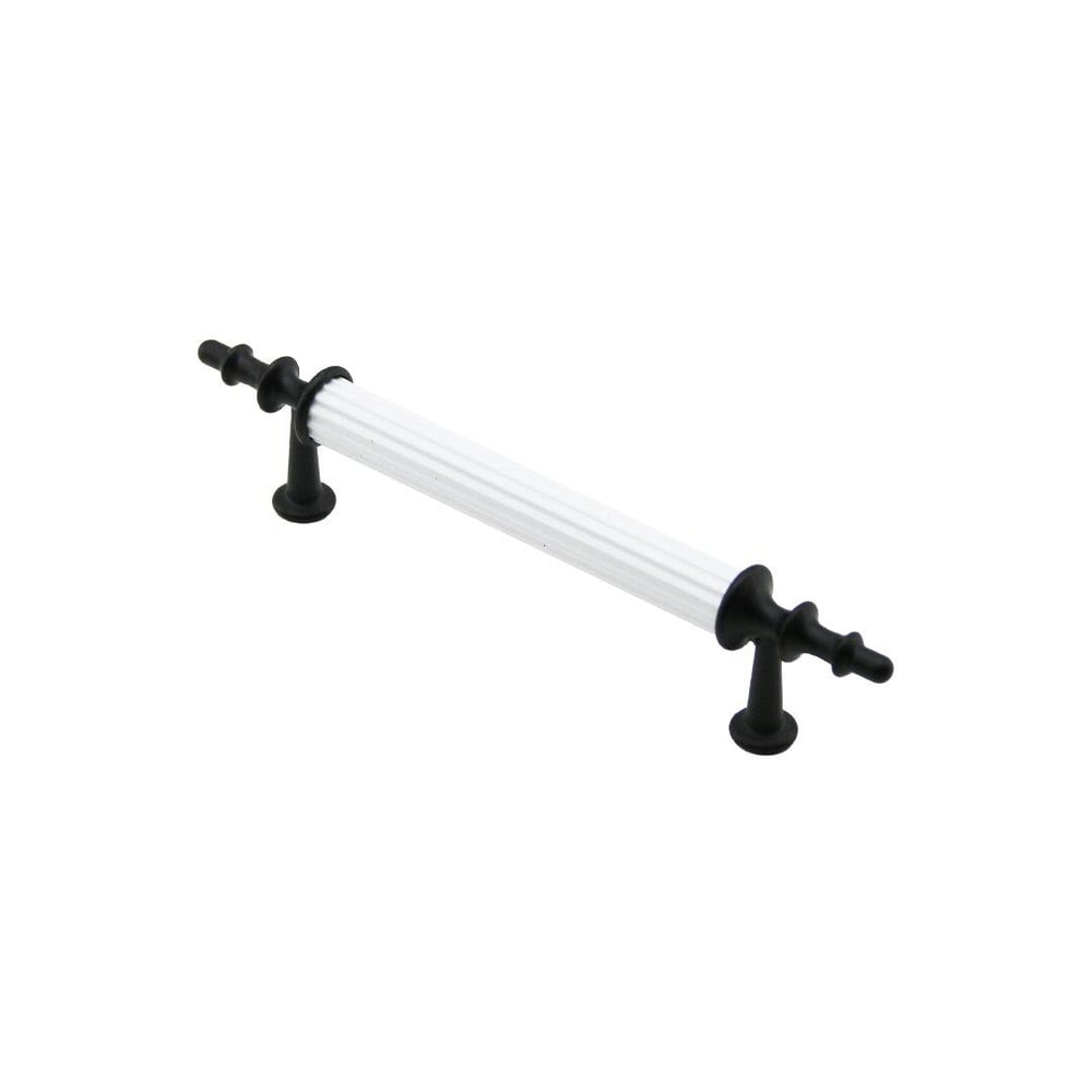 10 ADET BEYAZ - SİYAH BORU KULP 9.6CM (5293)