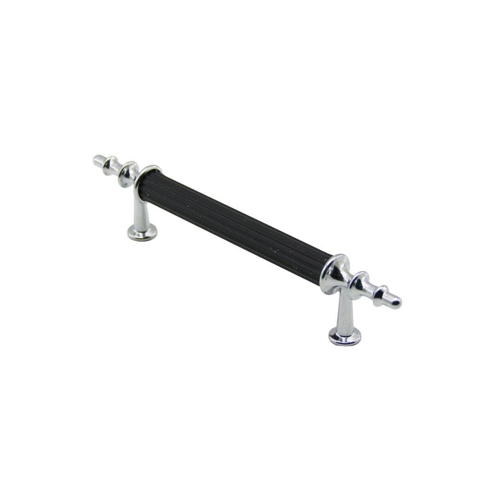 10 ADET KROM - SİYAH BORU KULP 9.6CM (5293)
