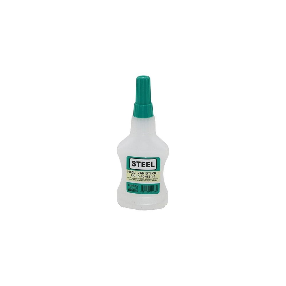 24 ADET WİNCELL STEEL HIZLI YAPIŞTIRICI 37GR 200ML MDF-AHŞAP-METAL-PLASTİK-DERİ (5293)