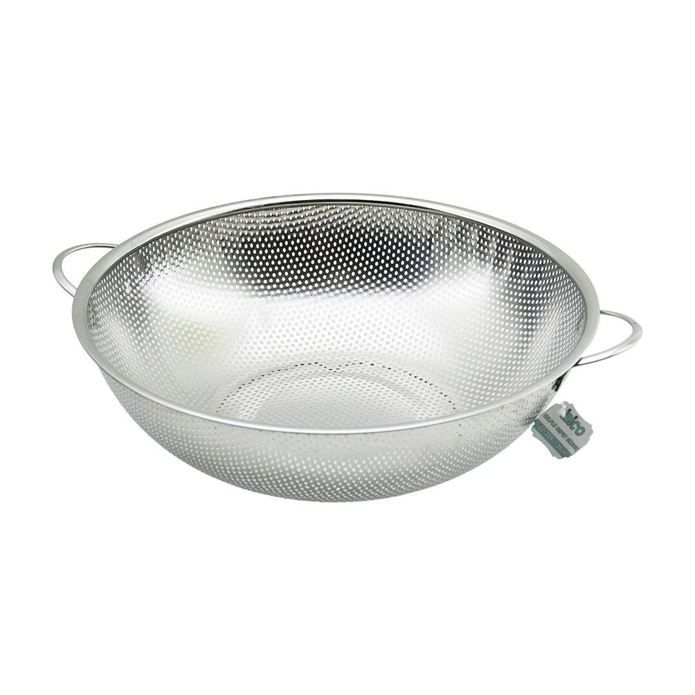 31CM  METAL KULPLU  ÇELİK SEPET SÜZGEÇ İNCE TEL AYAKLI (5293)