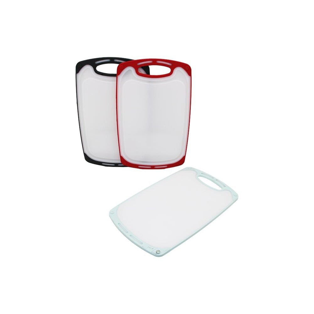 31X20CM  KÜÇÜK  PLASTİK  KESİM PANOSU  KAYMAZ SİLİKON KENARLIK - 10MM KALINLIK (5293)