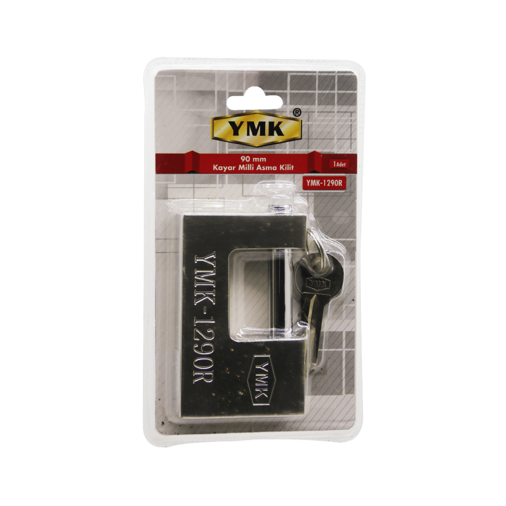 90MM GRİ KAYAR MİLLİ ASMA KİLİT (5293)