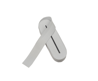 BEYAZ - 4CM PAÇA LASTİK YASSI GENİŞ 10MT (5293)