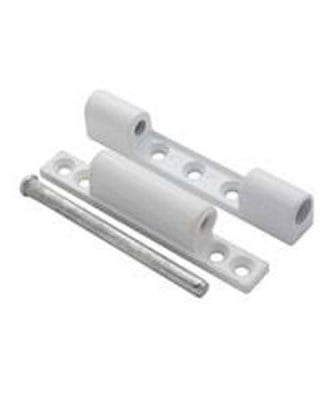 DÜZ METAL BEYAZ METAL 75MM PVC PENCERE MENTEŞE (5293)