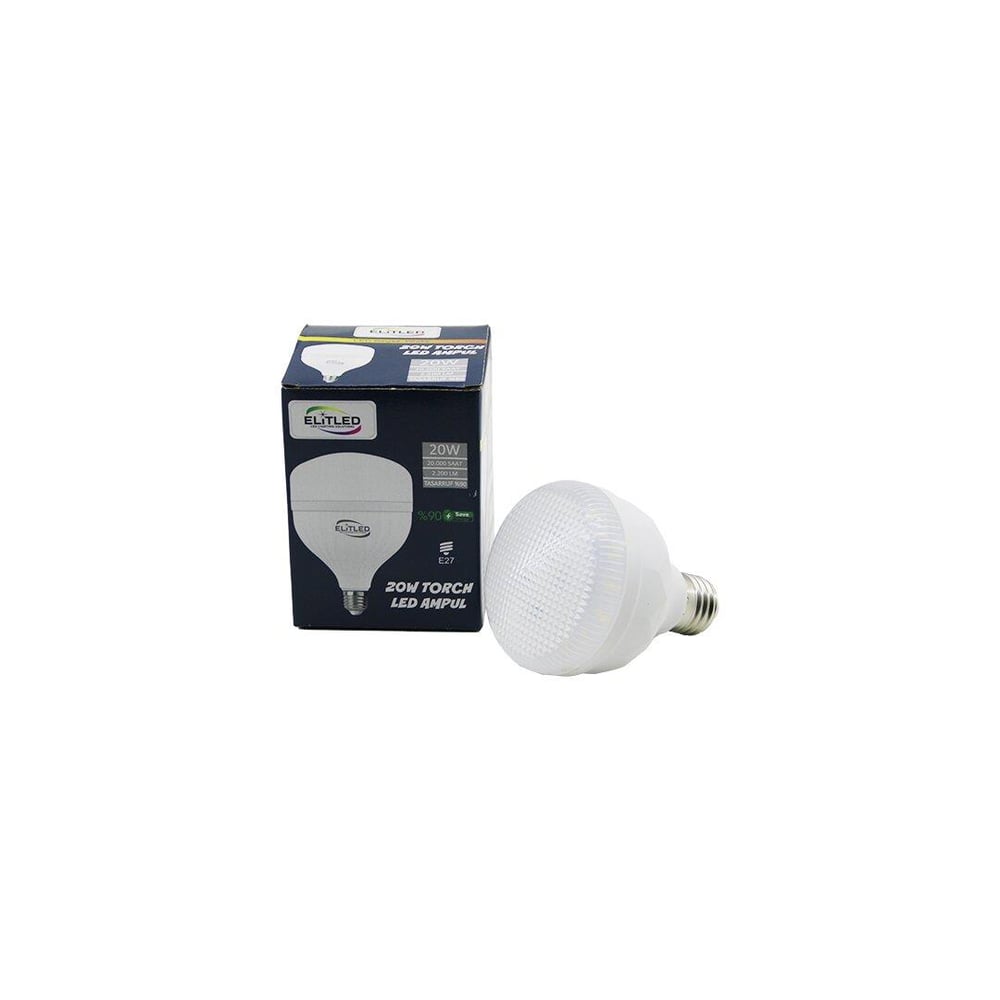ELİTLED EL-08-Y2 20W TORCH LED BULB AMPUL BEYAZ - 6400K E27 2200 LÜMEN 20.000 SAAT ÖMÜR (5293)