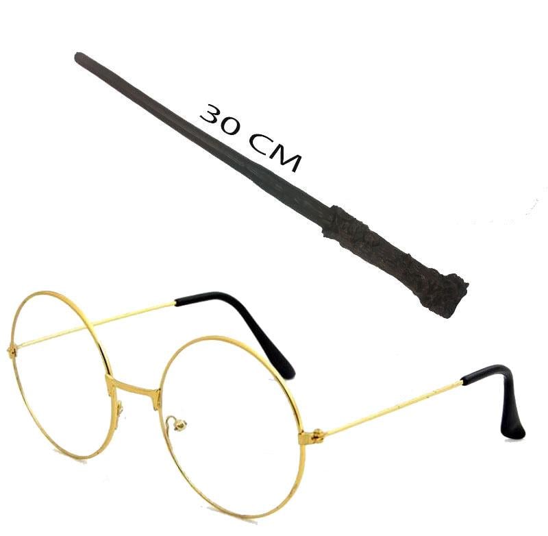 Harry Potter Asası 30 cm ve Harry Potter Gözlüğü Seti (5293)