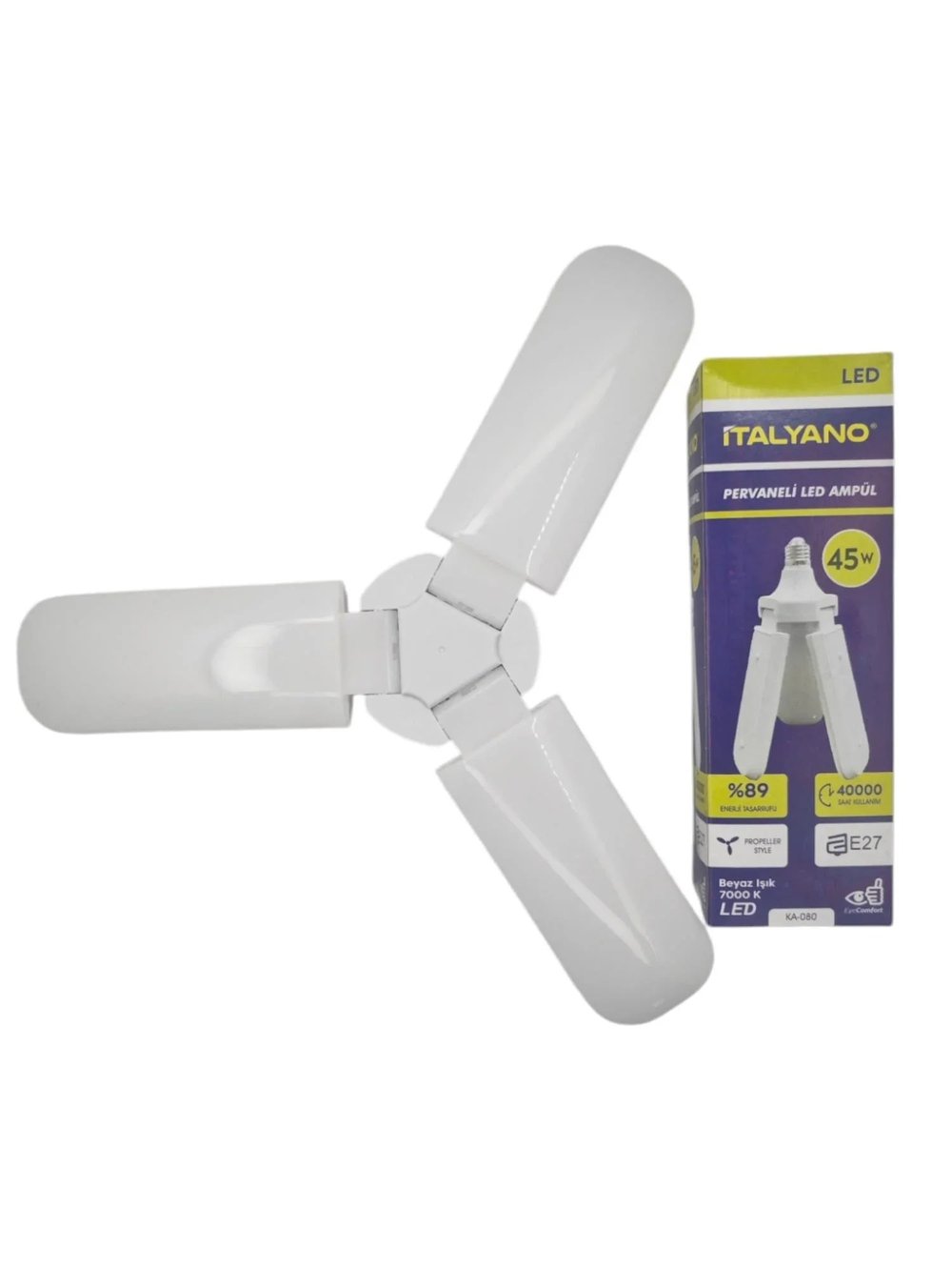 Italyano E27 45W Kanatlı Led Ampul (5293)