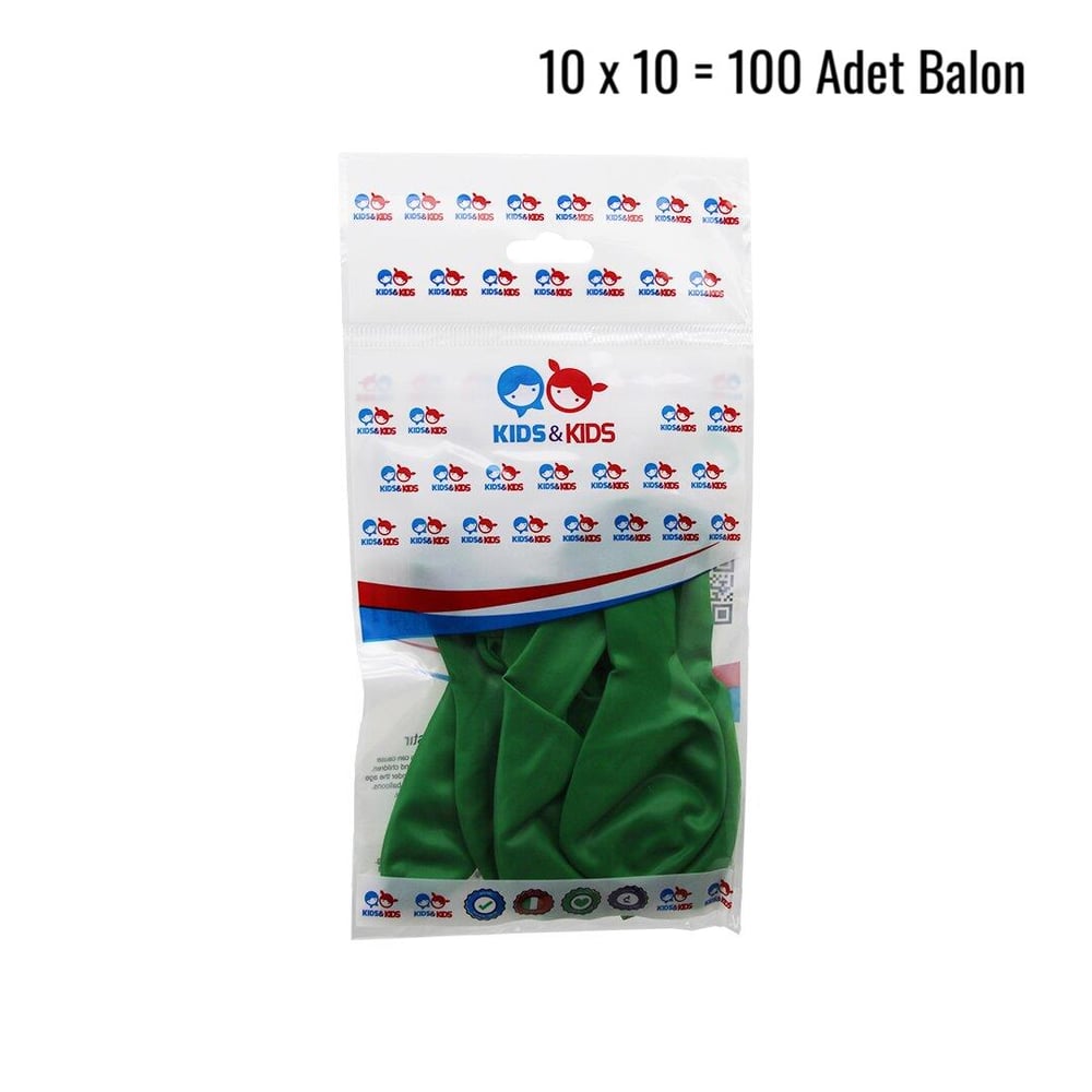 KOYU YEŞİL 100PCS BALON G-90A (5293)