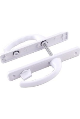 POŞETLİ BANYO-WC - KİLİTLİ BEYAZ PVC KAPI KOLU (5293)