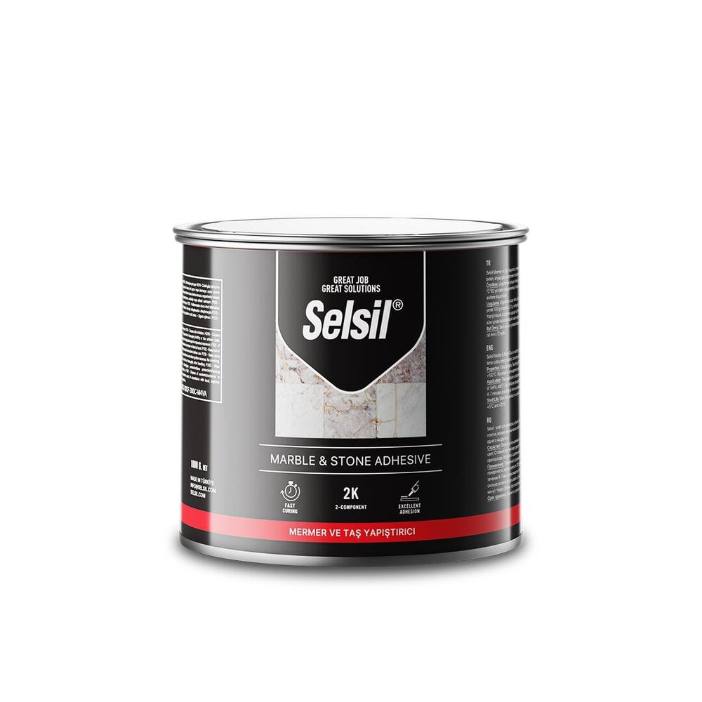 SELSİL MERMER - TAŞ TENEKE SERAMİK YAPIŞTIRICI 250GR (5293)