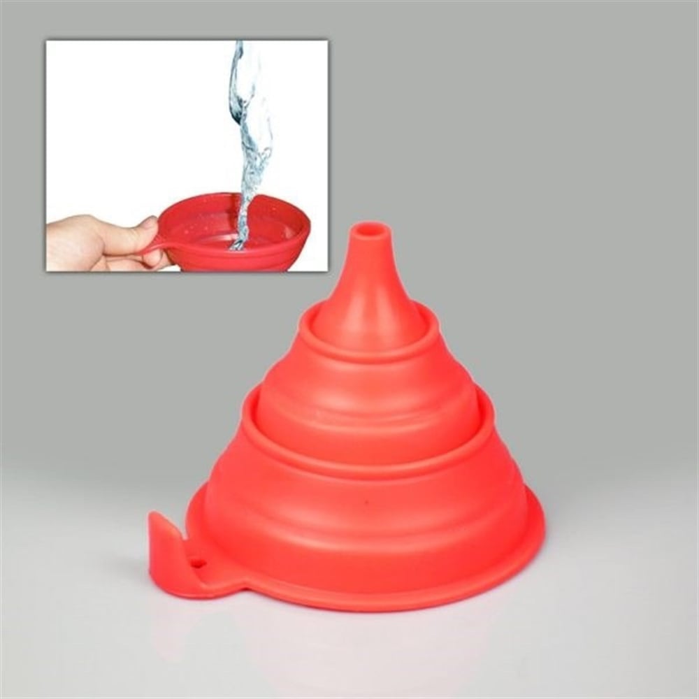Silicone Folding Funnel Katlanır Huni (5293)
