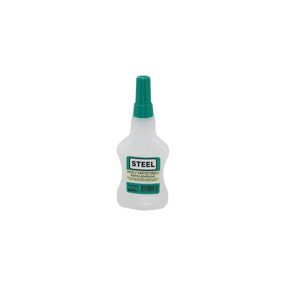 WİNCELL STEEL HIZLI YAPIŞTIRICI 37GR 200ML MDF-AHŞAP-METAL-PLASTİK-DERİ (5293)