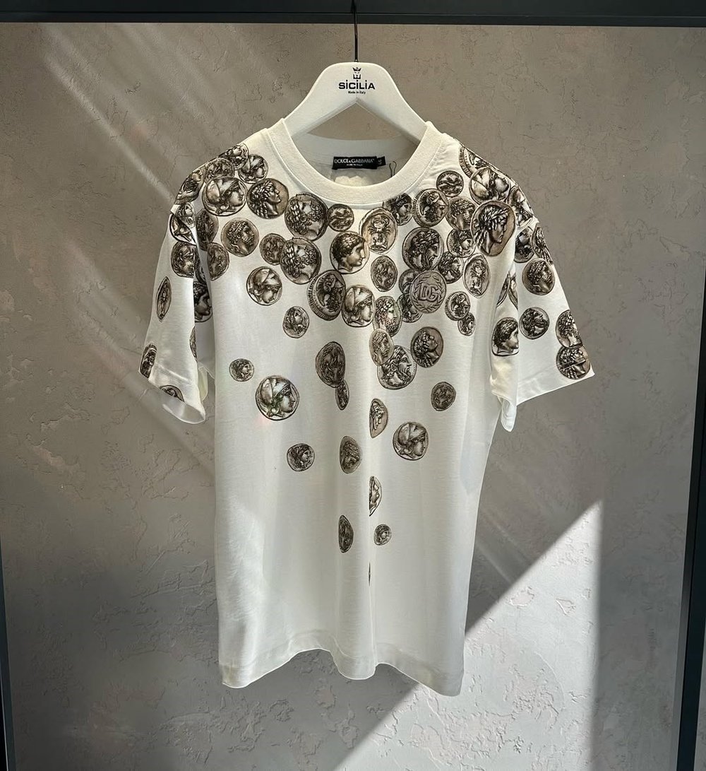 Dolce Gabbana Desenli T Shırt