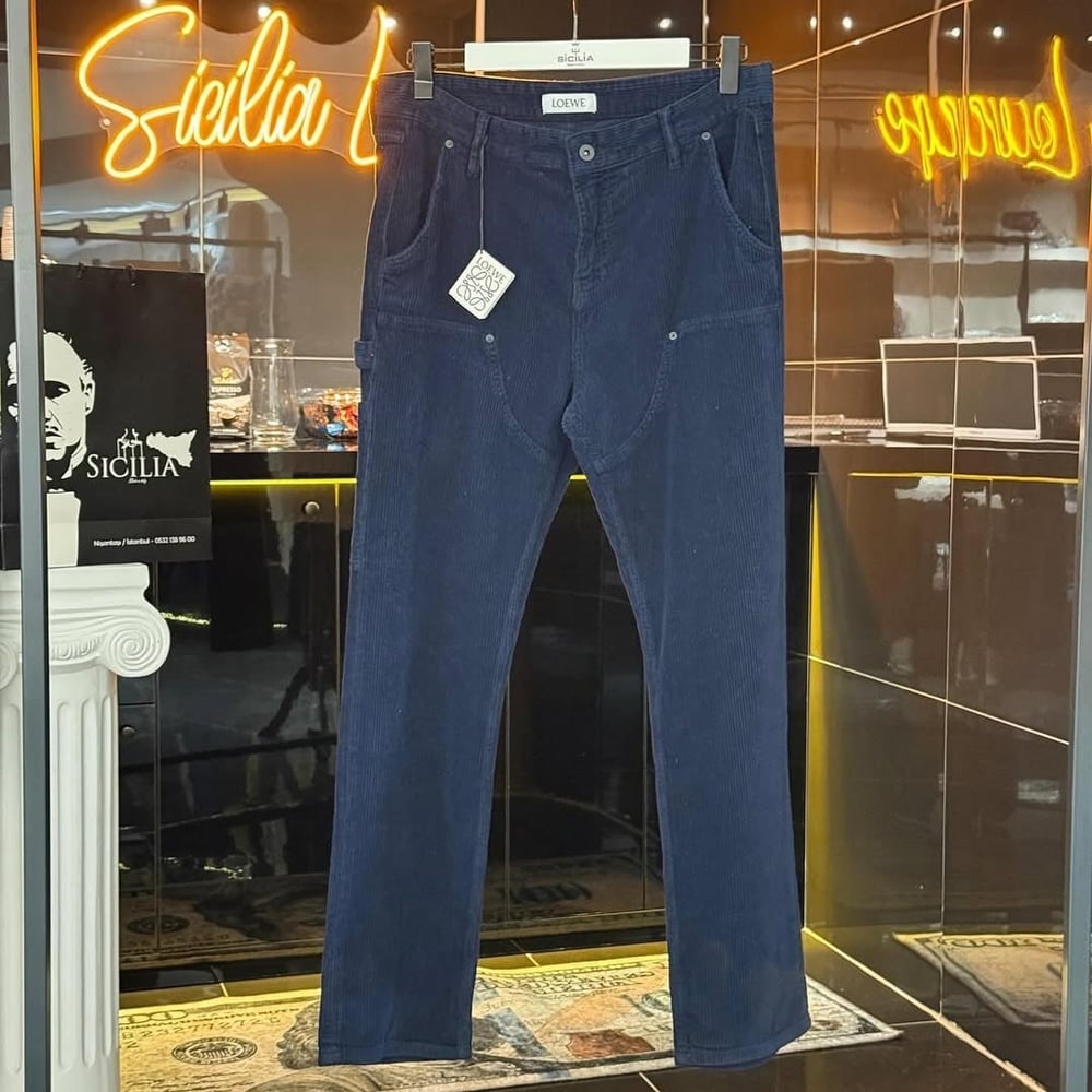 Loewe Kadife Jogger Pantolon