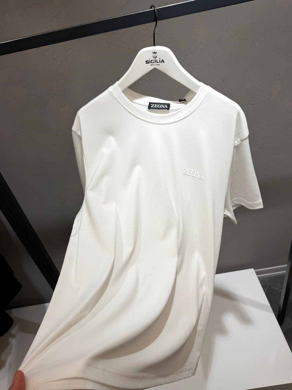 Zegna Coton T-Shırt
