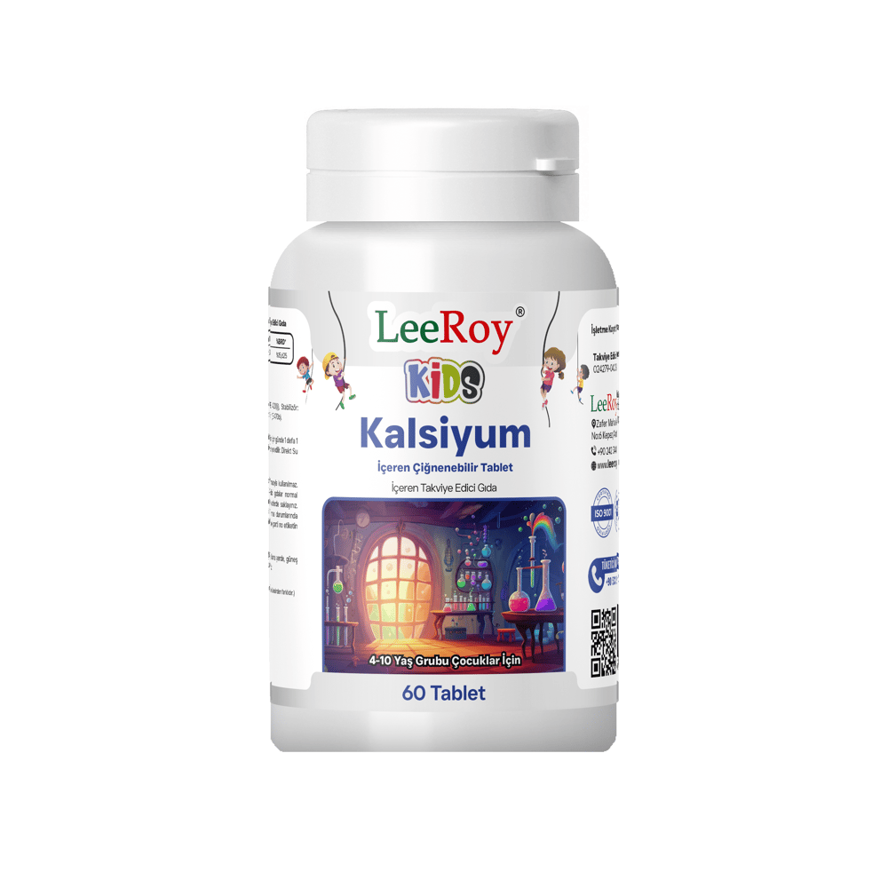Leeroy Kıds Calcıum 60 Tablet