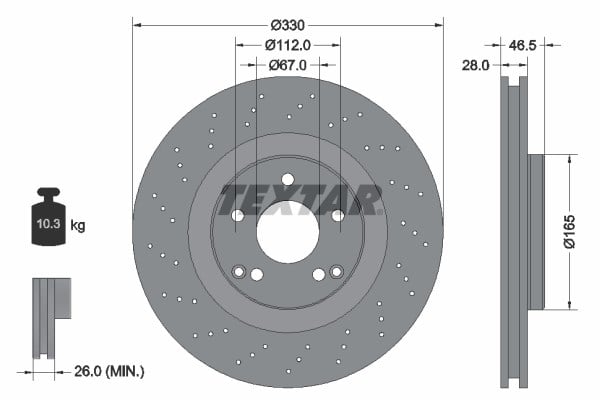 FREN DİSK AYNA HAVALANDIRMALI