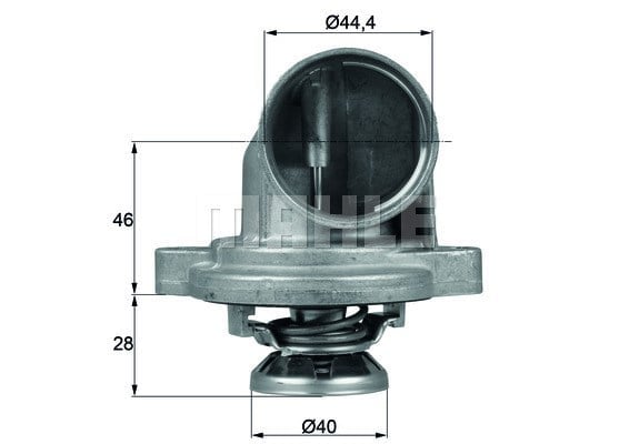 TERMOSTAT CONTALI 80C